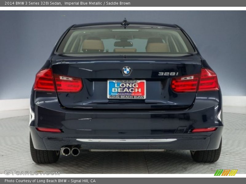 Imperial Blue Metallic / Saddle Brown 2014 BMW 3 Series 328i Sedan
