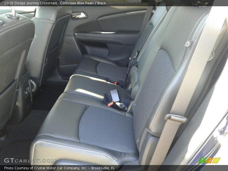 Contusion Blue Pearl / Black 2018 Dodge Journey Crossroad