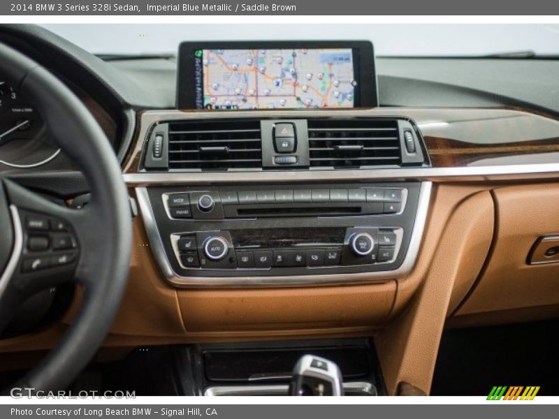 Imperial Blue Metallic / Saddle Brown 2014 BMW 3 Series 328i Sedan