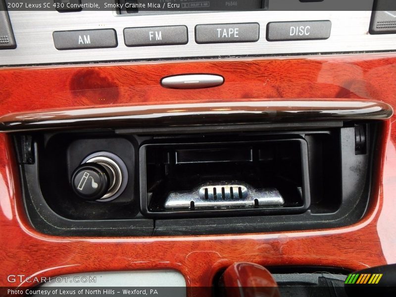 Smoky Granite Mica / Ecru 2007 Lexus SC 430 Convertible