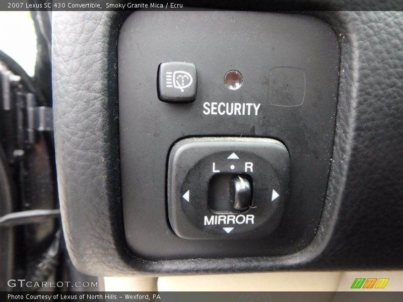 Smoky Granite Mica / Ecru 2007 Lexus SC 430 Convertible