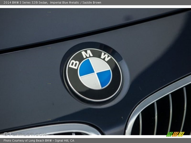 Imperial Blue Metallic / Saddle Brown 2014 BMW 3 Series 328i Sedan