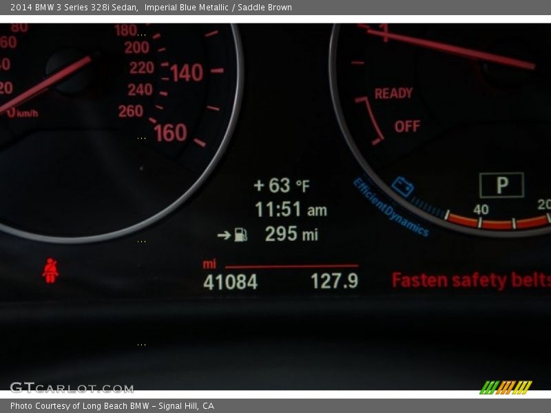 Imperial Blue Metallic / Saddle Brown 2014 BMW 3 Series 328i Sedan