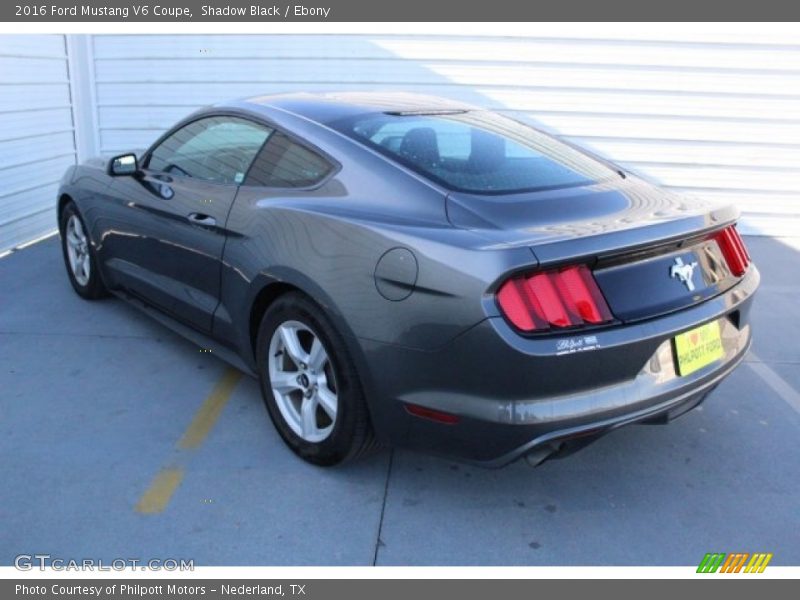Shadow Black / Ebony 2016 Ford Mustang V6 Coupe