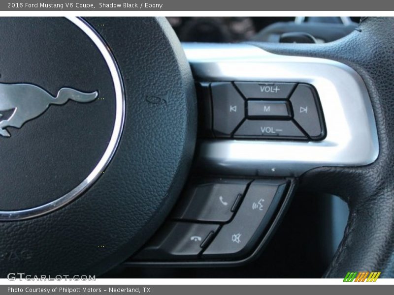 Shadow Black / Ebony 2016 Ford Mustang V6 Coupe
