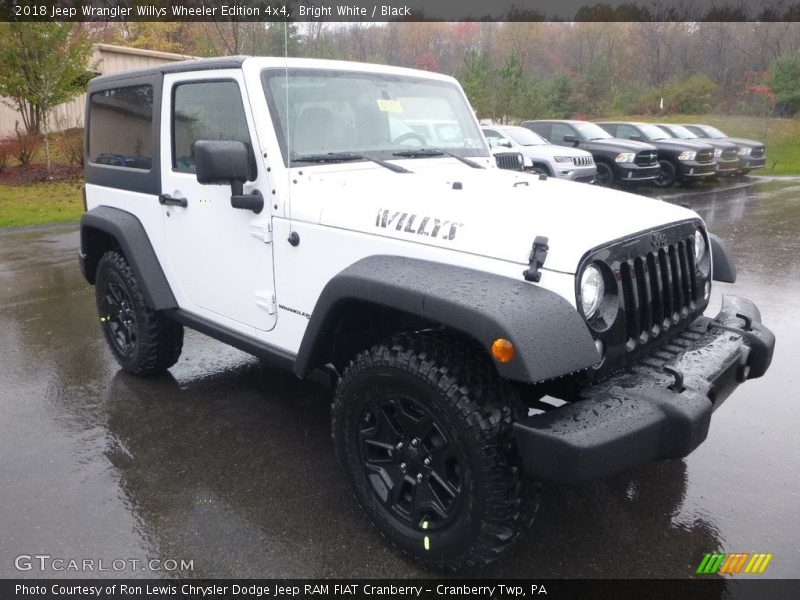 Front 3/4 View of 2018 Wrangler Willys Wheeler Edition 4x4
