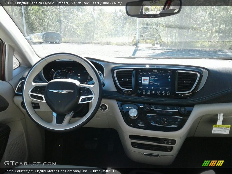 Dashboard of 2018 Pacifica Hybrid Limited