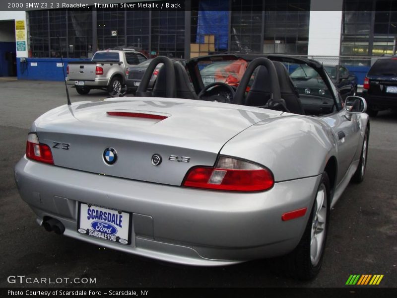 Titanium Silver Metallic / Black 2000 BMW Z3 2.3 Roadster