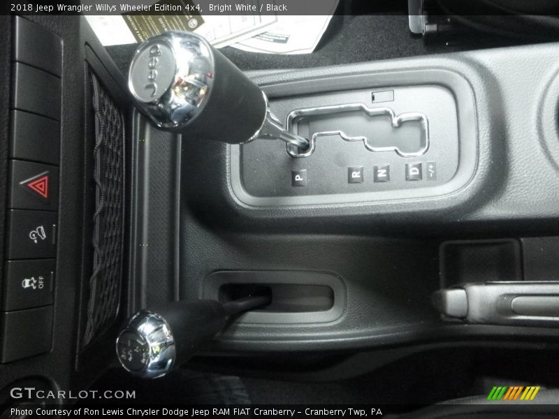 Bright White / Black 2018 Jeep Wrangler Willys Wheeler Edition 4x4
