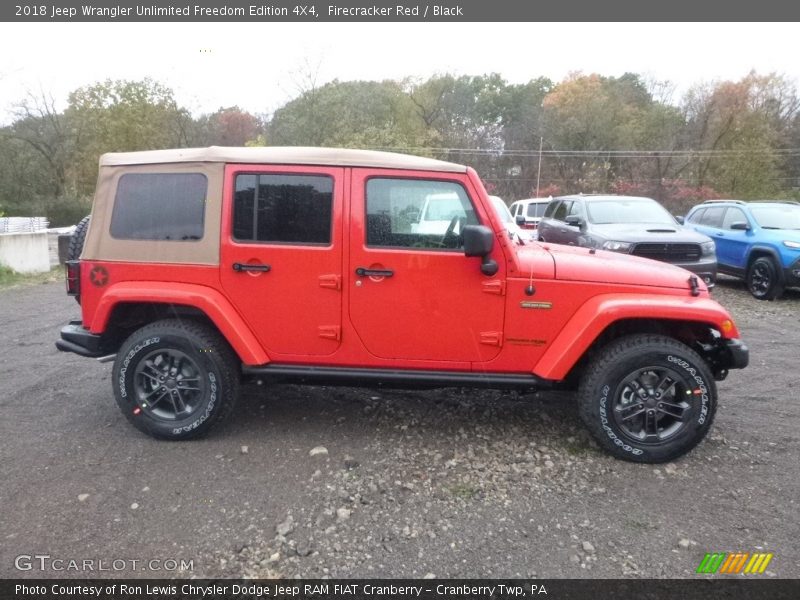  2018 Wrangler Unlimited Freedom Edition 4X4 Firecracker Red