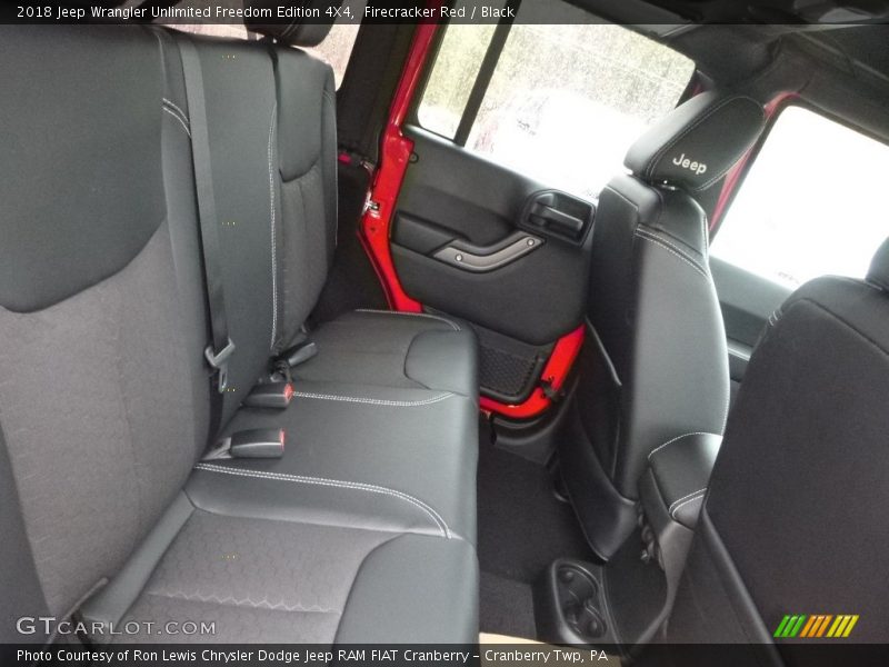 Firecracker Red / Black 2018 Jeep Wrangler Unlimited Freedom Edition 4X4