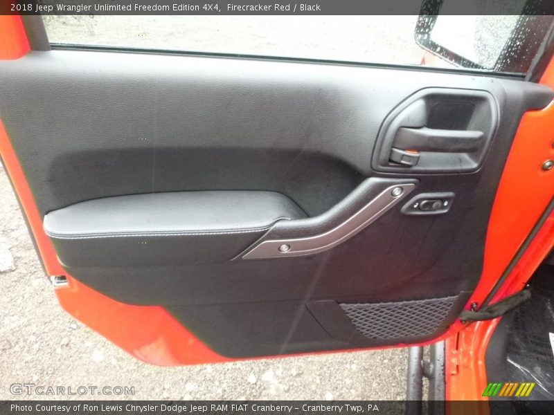 Firecracker Red / Black 2018 Jeep Wrangler Unlimited Freedom Edition 4X4