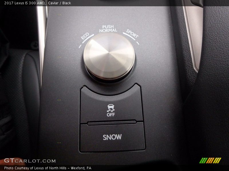 Caviar / Black 2017 Lexus IS 300 AWD