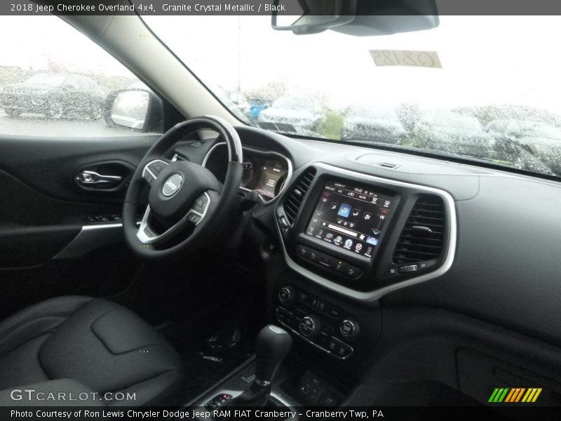 Granite Crystal Metallic / Black 2018 Jeep Cherokee Overland 4x4