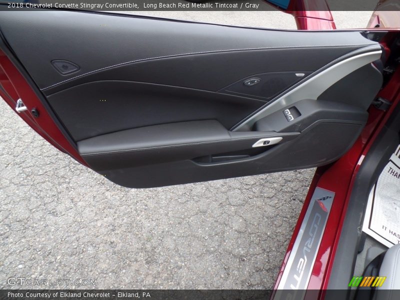 Door Panel of 2018 Corvette Stingray Convertible