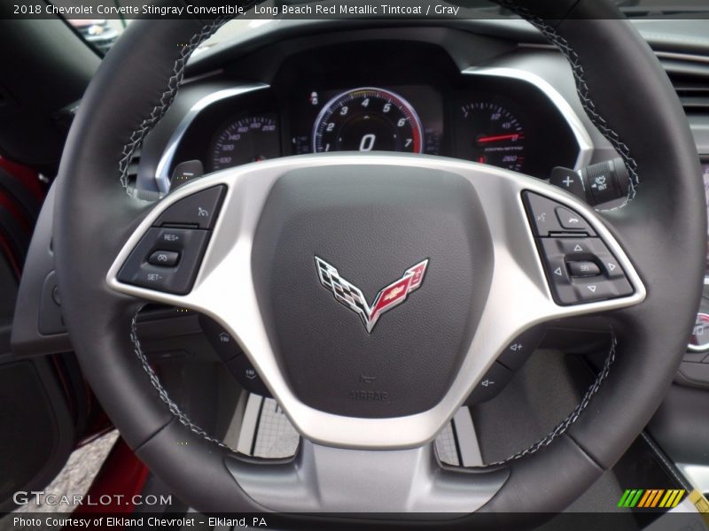  2018 Corvette Stingray Convertible Steering Wheel