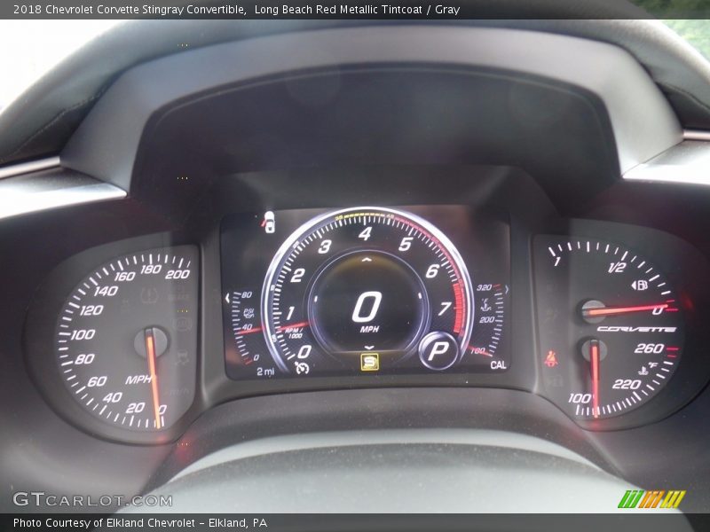  2018 Corvette Stingray Convertible Stingray Convertible Gauges