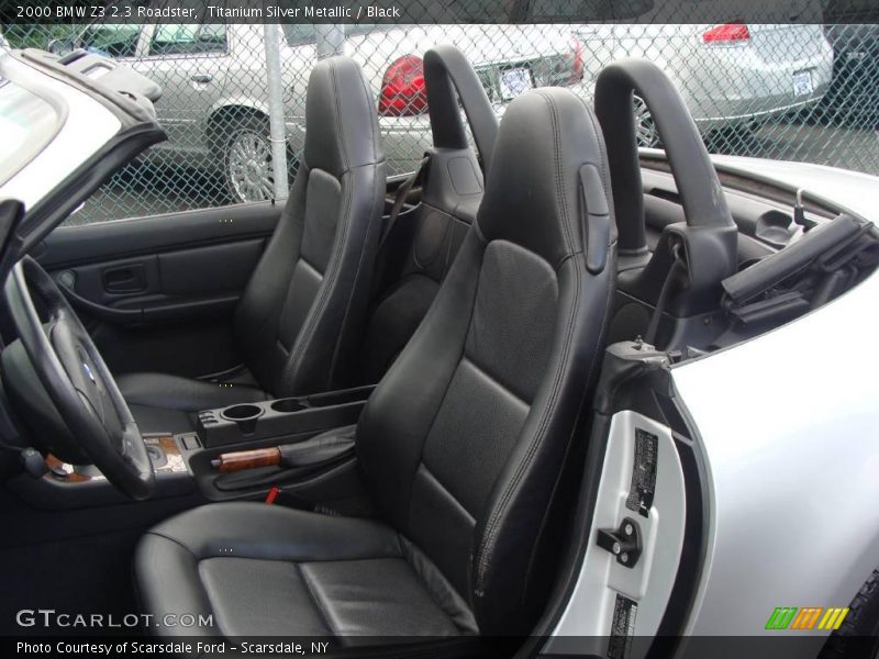 Titanium Silver Metallic / Black 2000 BMW Z3 2.3 Roadster