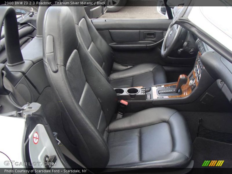 Titanium Silver Metallic / Black 2000 BMW Z3 2.3 Roadster