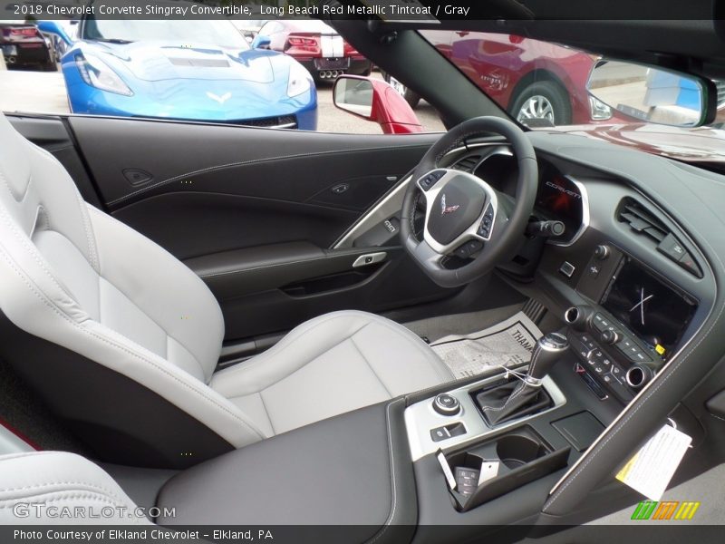 Dashboard of 2018 Corvette Stingray Convertible