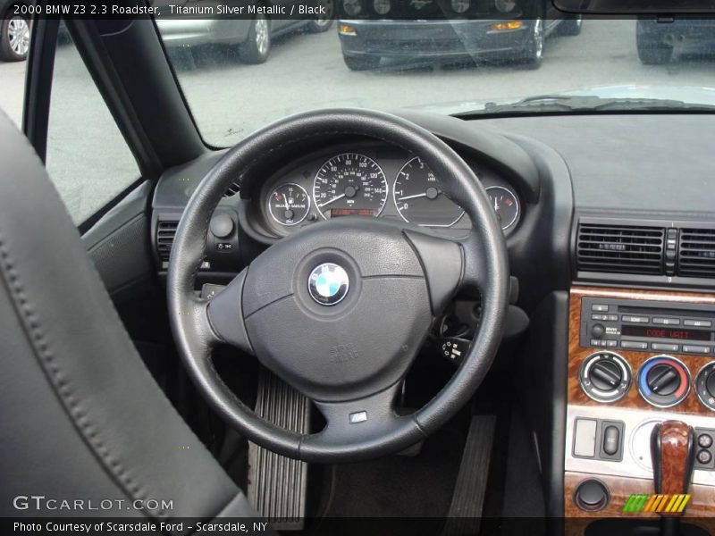 Titanium Silver Metallic / Black 2000 BMW Z3 2.3 Roadster