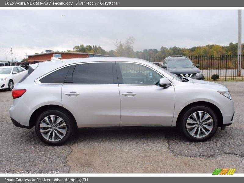 Silver Moon / Graystone 2015 Acura MDX SH-AWD Technology