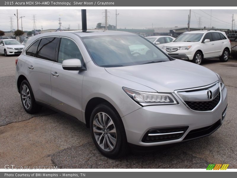 Silver Moon / Graystone 2015 Acura MDX SH-AWD Technology