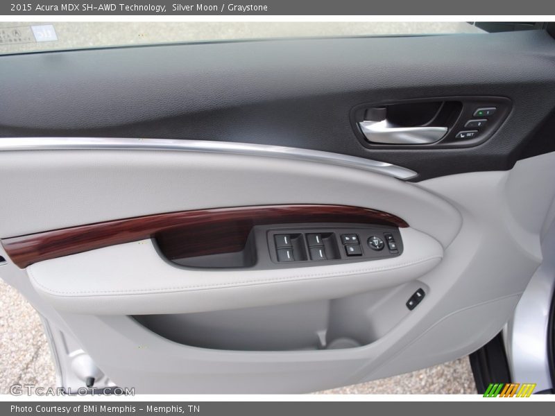 Silver Moon / Graystone 2015 Acura MDX SH-AWD Technology