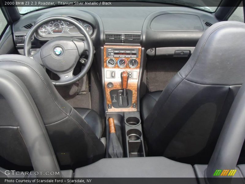 Titanium Silver Metallic / Black 2000 BMW Z3 2.3 Roadster