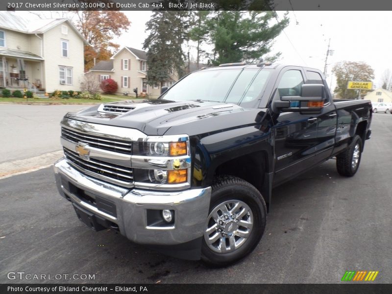 Black / Jet Black 2017 Chevrolet Silverado 2500HD LT Double Cab 4x4