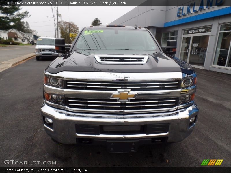 Black / Jet Black 2017 Chevrolet Silverado 2500HD LT Double Cab 4x4