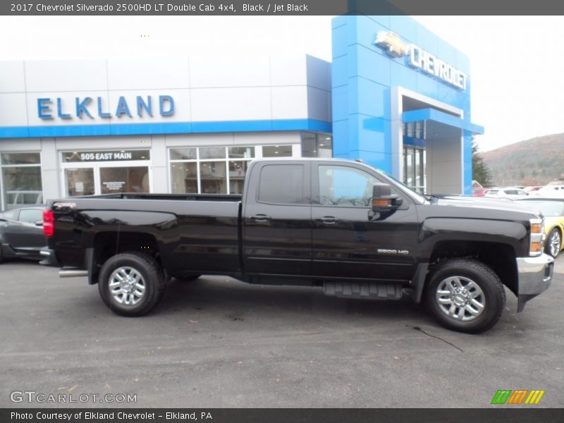 Black / Jet Black 2017 Chevrolet Silverado 2500HD LT Double Cab 4x4