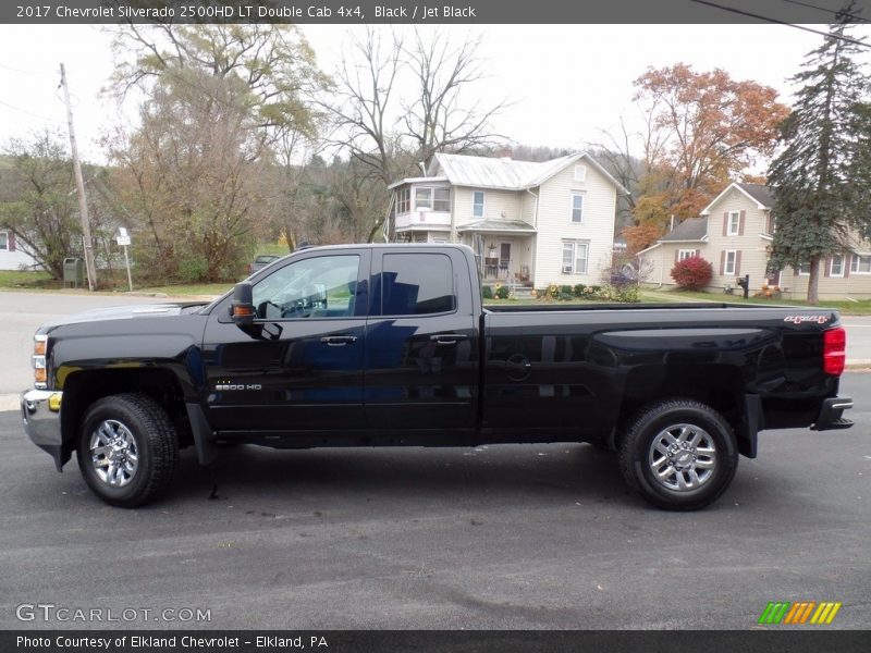 Black / Jet Black 2017 Chevrolet Silverado 2500HD LT Double Cab 4x4