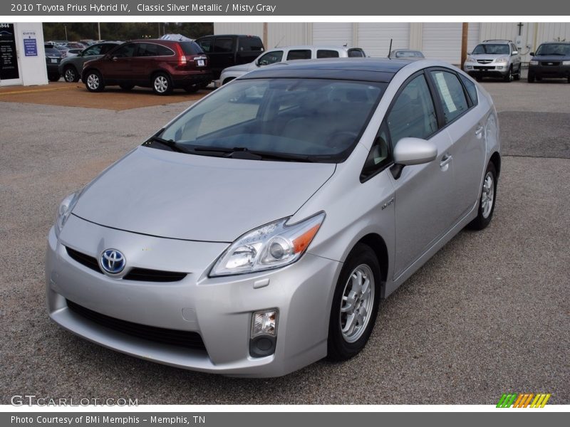 Classic Silver Metallic / Misty Gray 2010 Toyota Prius Hybrid IV