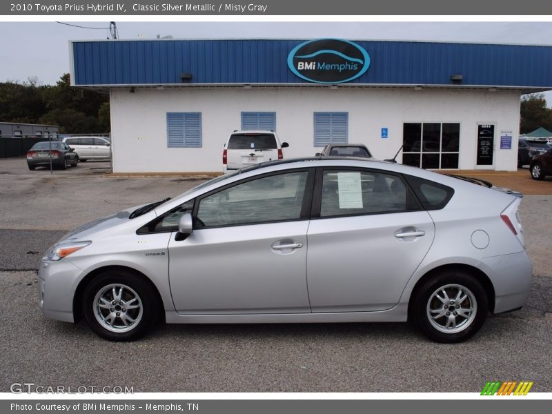 Classic Silver Metallic / Misty Gray 2010 Toyota Prius Hybrid IV