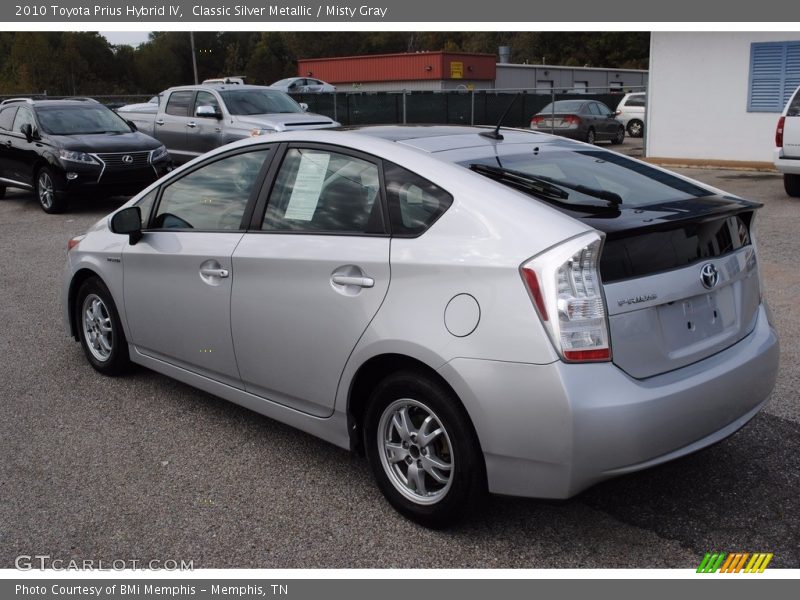 Classic Silver Metallic / Misty Gray 2010 Toyota Prius Hybrid IV