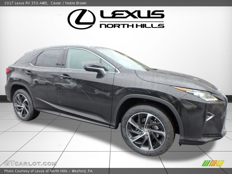 Caviar / Noble Brown 2017 Lexus RX 350 AWD