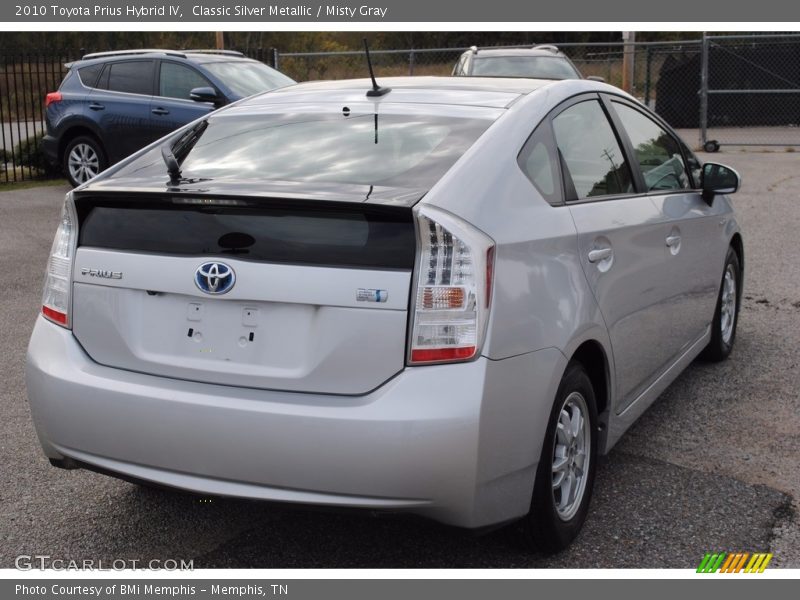 Classic Silver Metallic / Misty Gray 2010 Toyota Prius Hybrid IV
