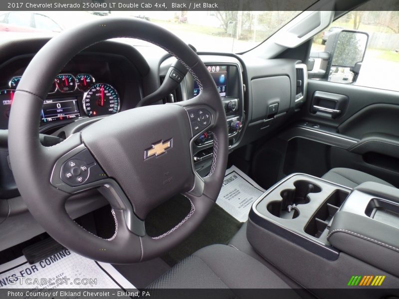 Black / Jet Black 2017 Chevrolet Silverado 2500HD LT Double Cab 4x4