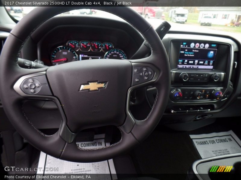 Black / Jet Black 2017 Chevrolet Silverado 2500HD LT Double Cab 4x4