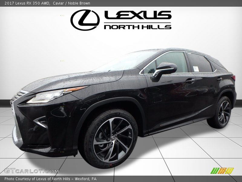 Caviar / Noble Brown 2017 Lexus RX 350 AWD