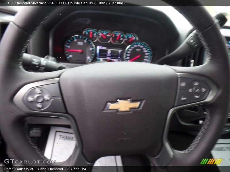 Black / Jet Black 2017 Chevrolet Silverado 2500HD LT Double Cab 4x4