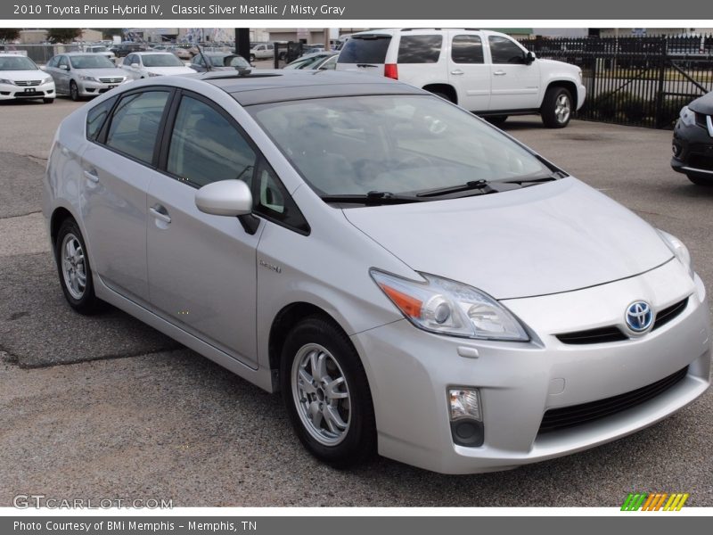 Classic Silver Metallic / Misty Gray 2010 Toyota Prius Hybrid IV