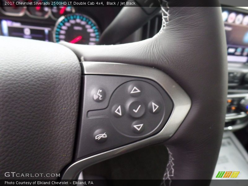 Black / Jet Black 2017 Chevrolet Silverado 2500HD LT Double Cab 4x4