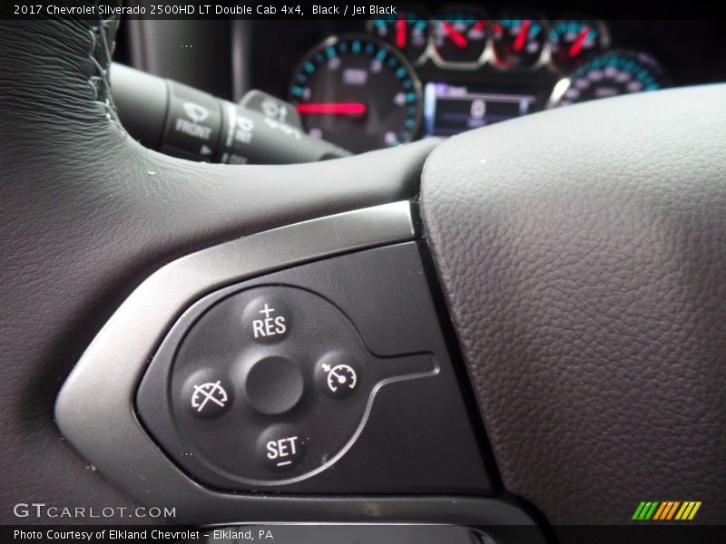 Black / Jet Black 2017 Chevrolet Silverado 2500HD LT Double Cab 4x4