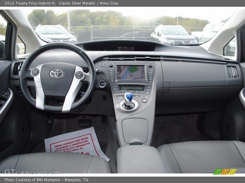 Classic Silver Metallic / Misty Gray 2010 Toyota Prius Hybrid IV
