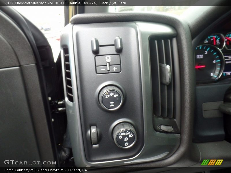 Black / Jet Black 2017 Chevrolet Silverado 2500HD LT Double Cab 4x4