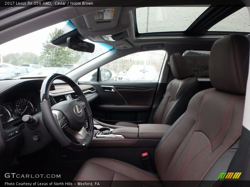 Caviar / Noble Brown 2017 Lexus RX 350 AWD