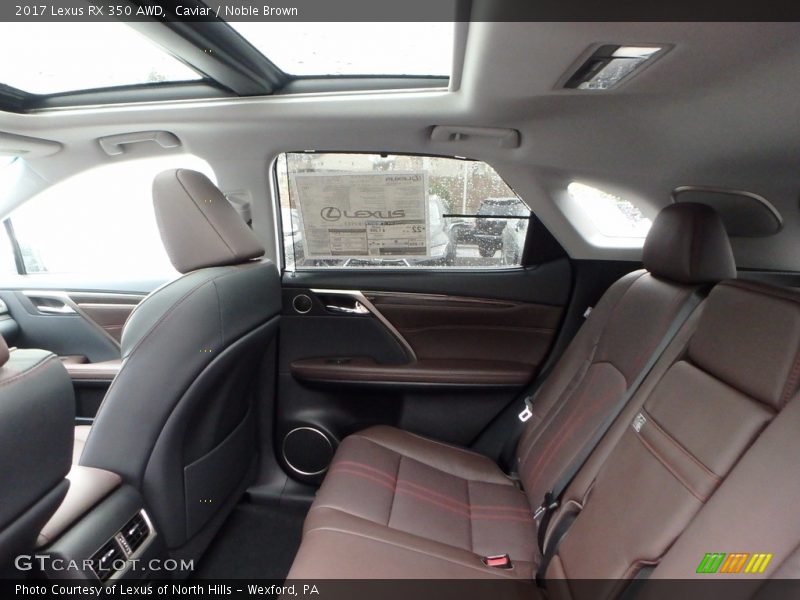 Caviar / Noble Brown 2017 Lexus RX 350 AWD