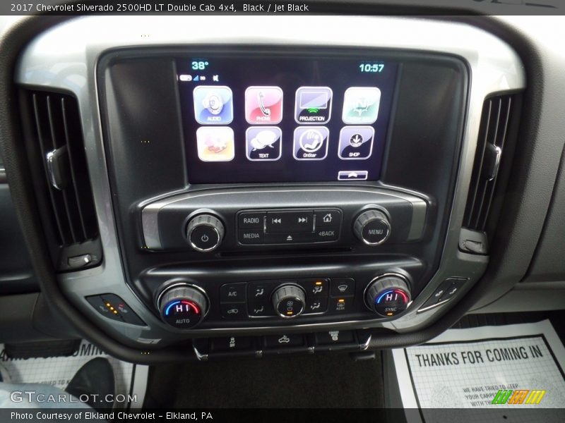 Black / Jet Black 2017 Chevrolet Silverado 2500HD LT Double Cab 4x4